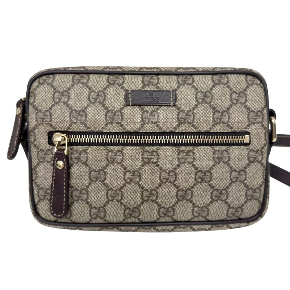 Gucci Bag Shoulder GG Supreme Beige Crossbody